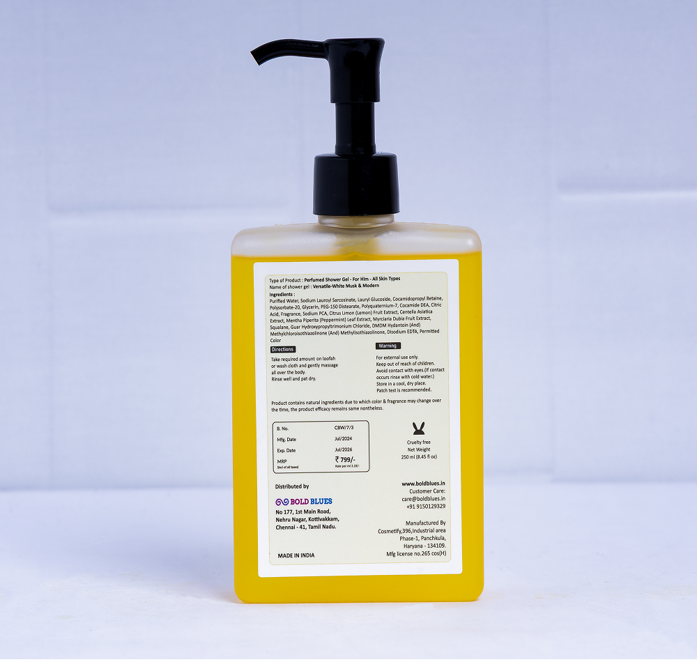 Versatile Perfumed Shower Gel